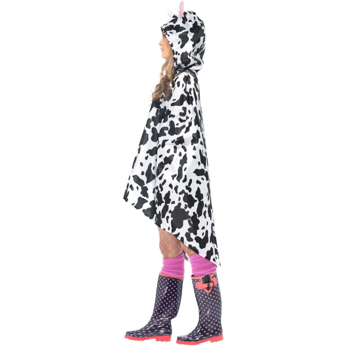 Cow Party Poncho - Adult