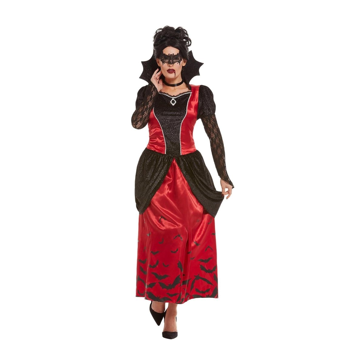 Smiffys - Vampire Costume - Women - Fancy Dress Central