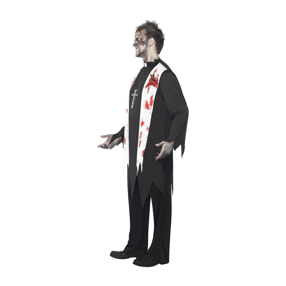 Smiffys - Zombie Priest Costume - Men - Fancy Dress Central