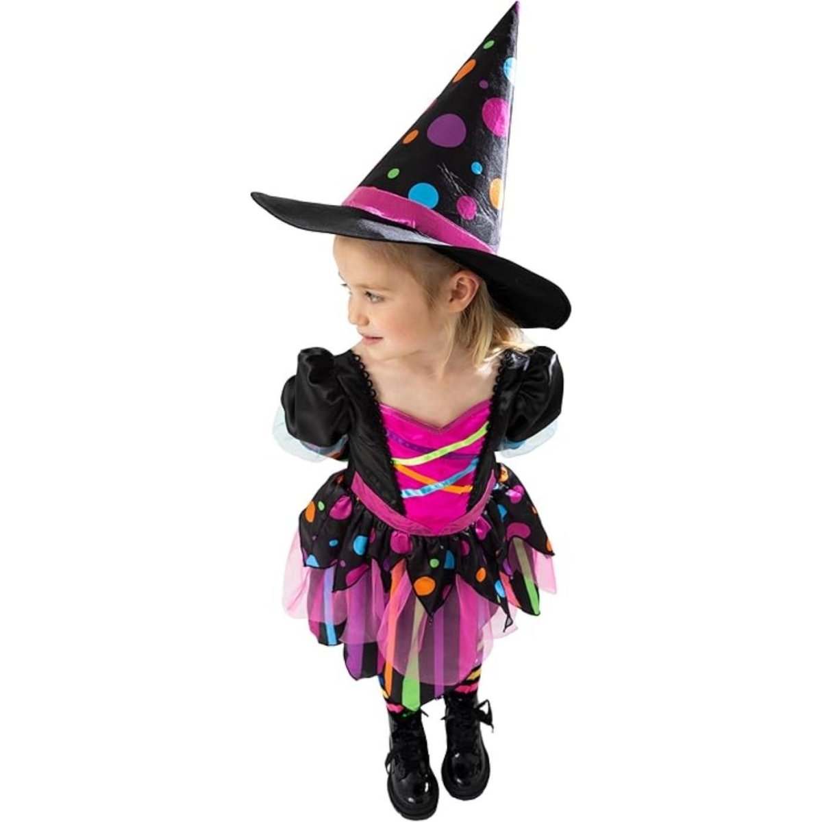 Blues Group - Mix Mashed Witch Costume - Girls - Fancy Dress Central