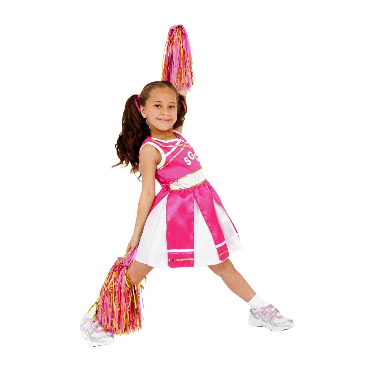 Smiffys - Cheerleader Costume - Girls - Fancy Dress Central