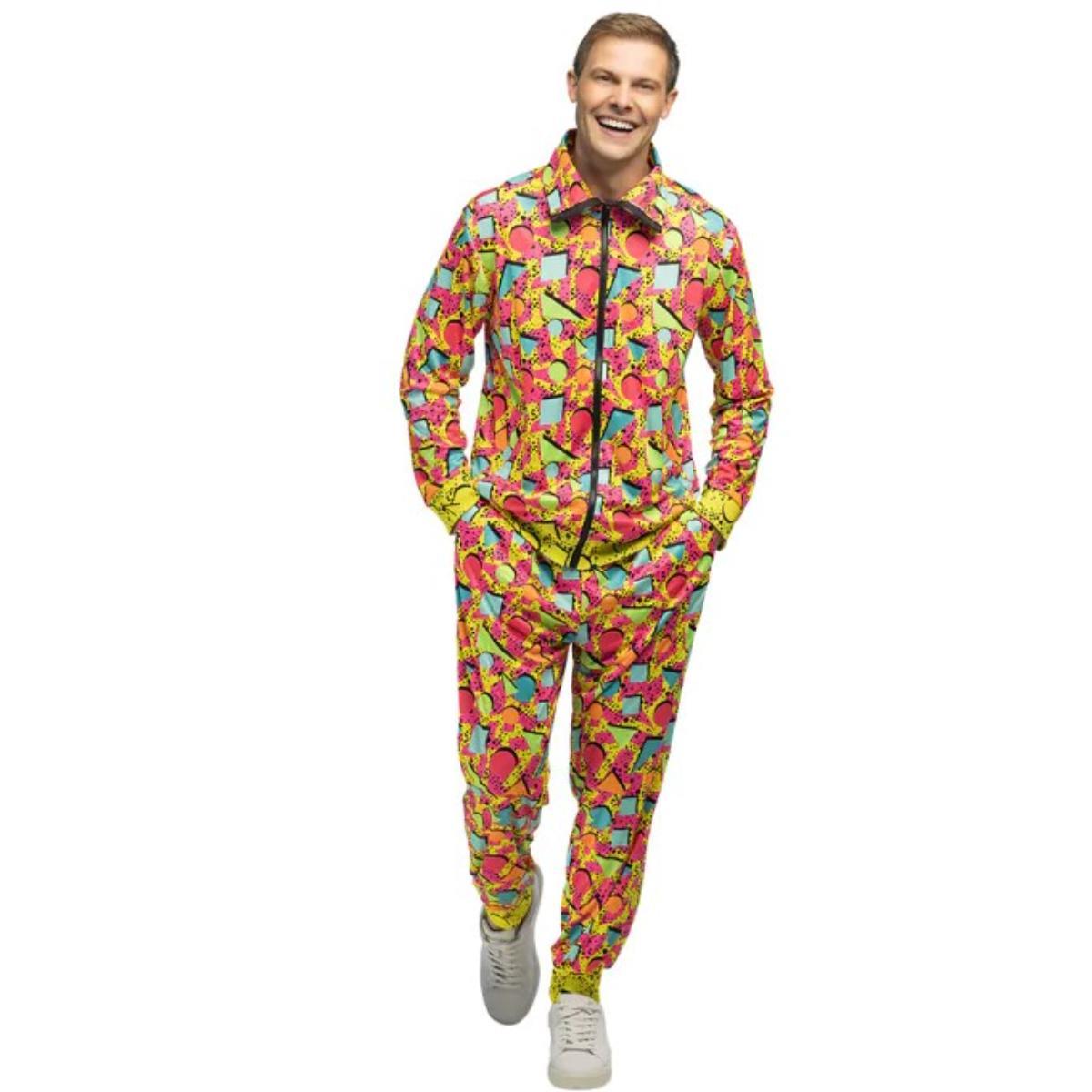 Pop Art Dude Shell Suit Costume - Men