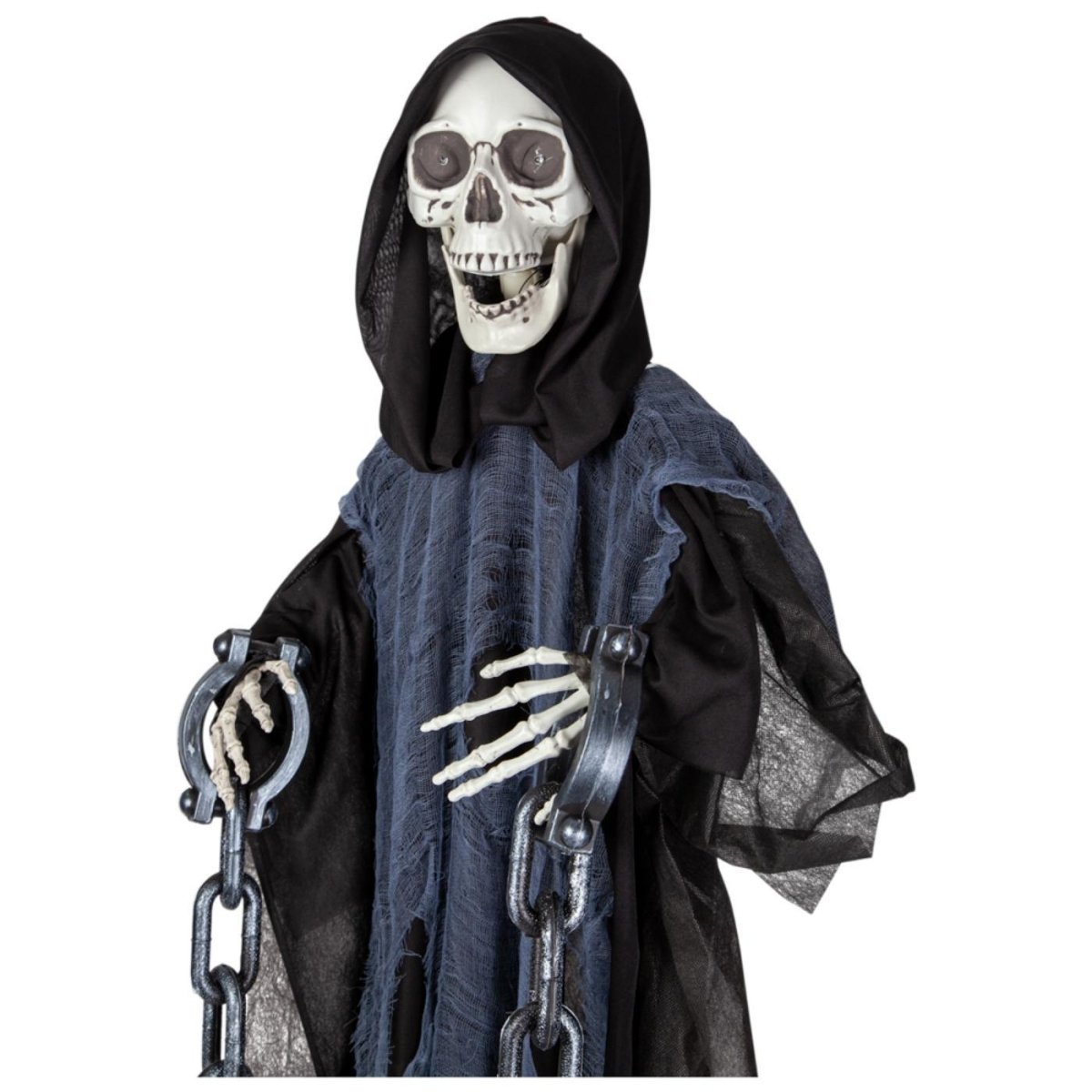 Wicked Costumes Ltd - Hanging Reaper in Chains - Party Decoration - Fancy Dress Central