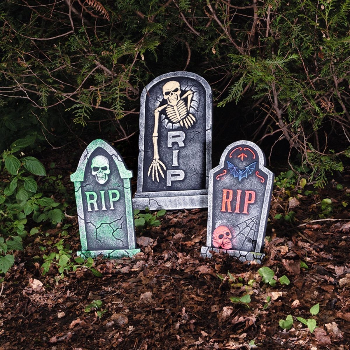 Boland - RIP Skeleton Tombstone - Fancy Dress Central
