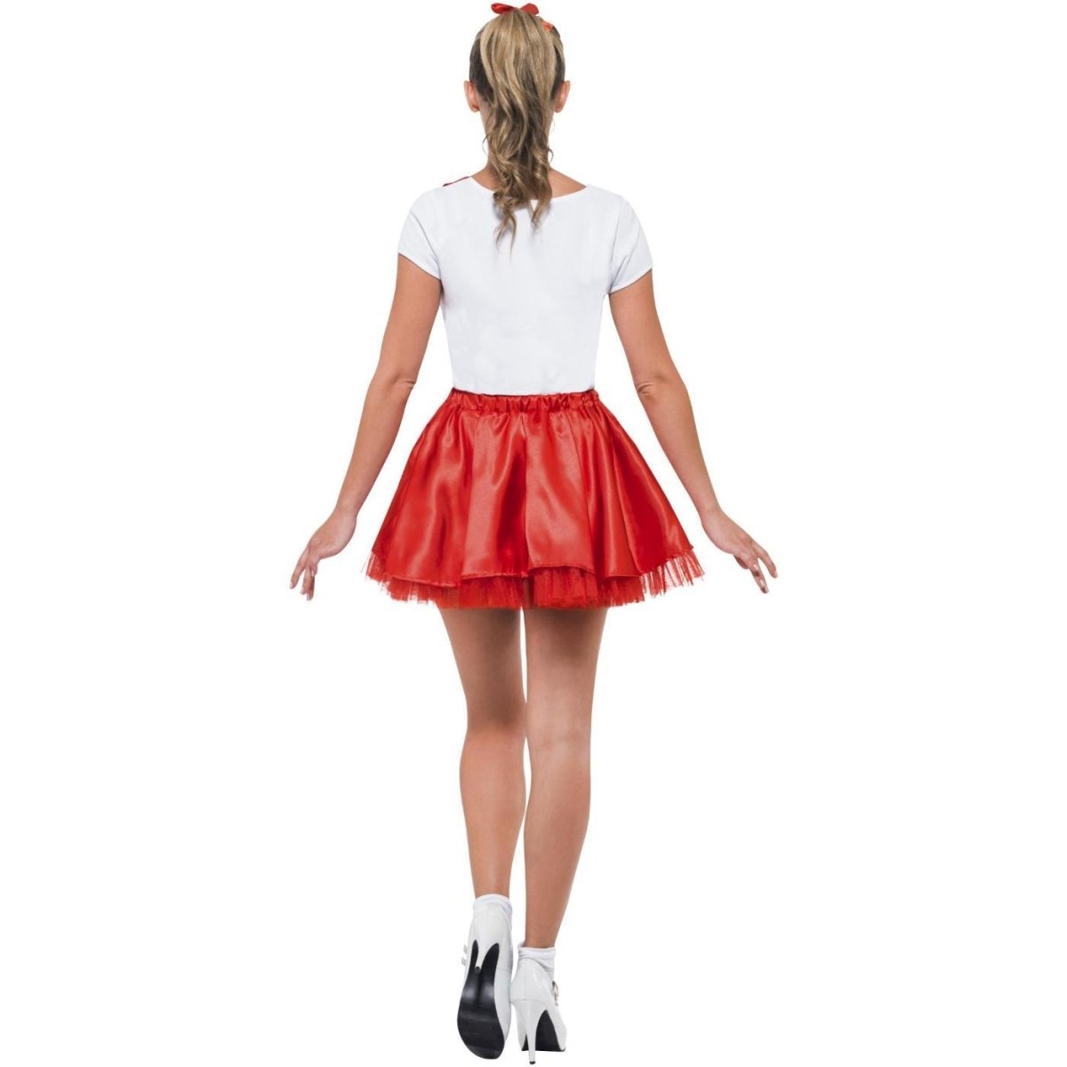 Smiffys - Grease Rydell High Cheerleader Costume - Women - Fancy Dress Central