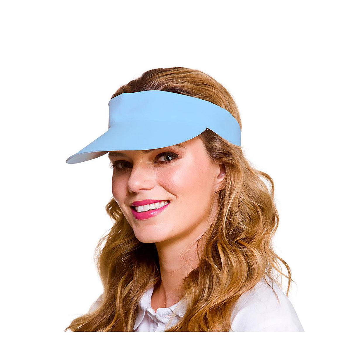Golf Visor Hat (Light Blue) - Adult