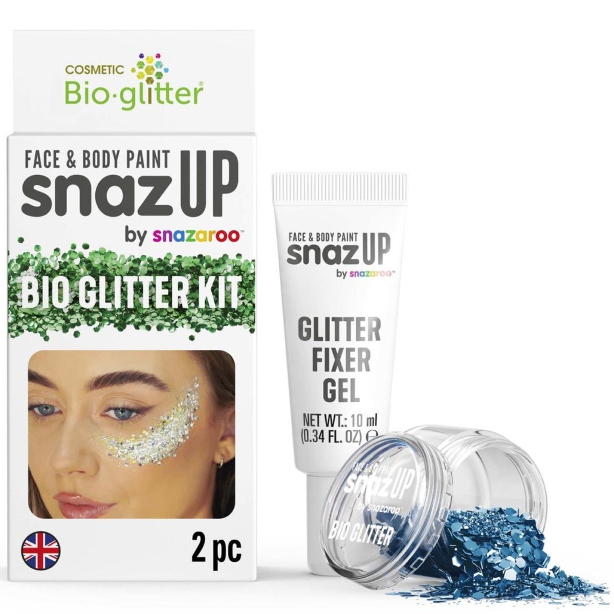Colart - Bio Glitter Kit - Ocean Blue - Fancy Dress Central