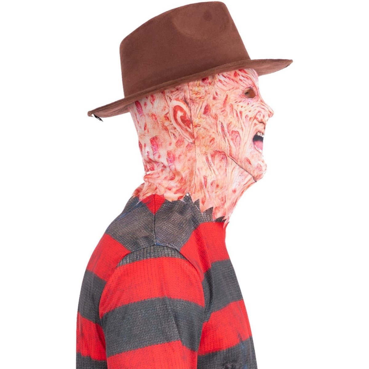 Smiffys - Freddy Krueger Printed Balaclava Mask - Adult - Fancy Dress Central