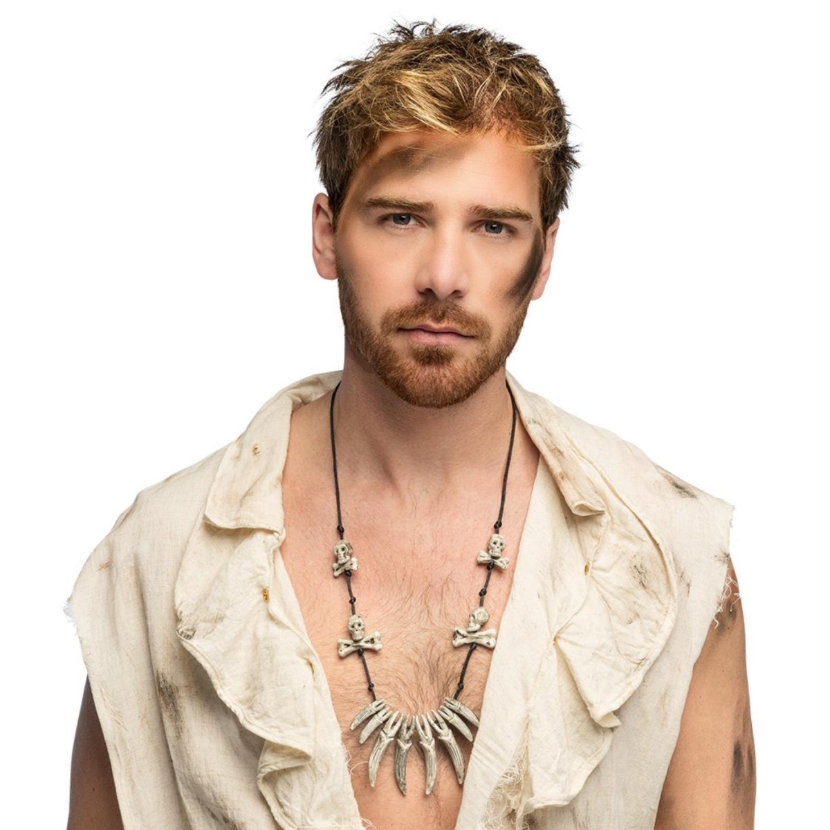 Boland - Skull & Fang Necklace - Adult - Fancy Dress Central