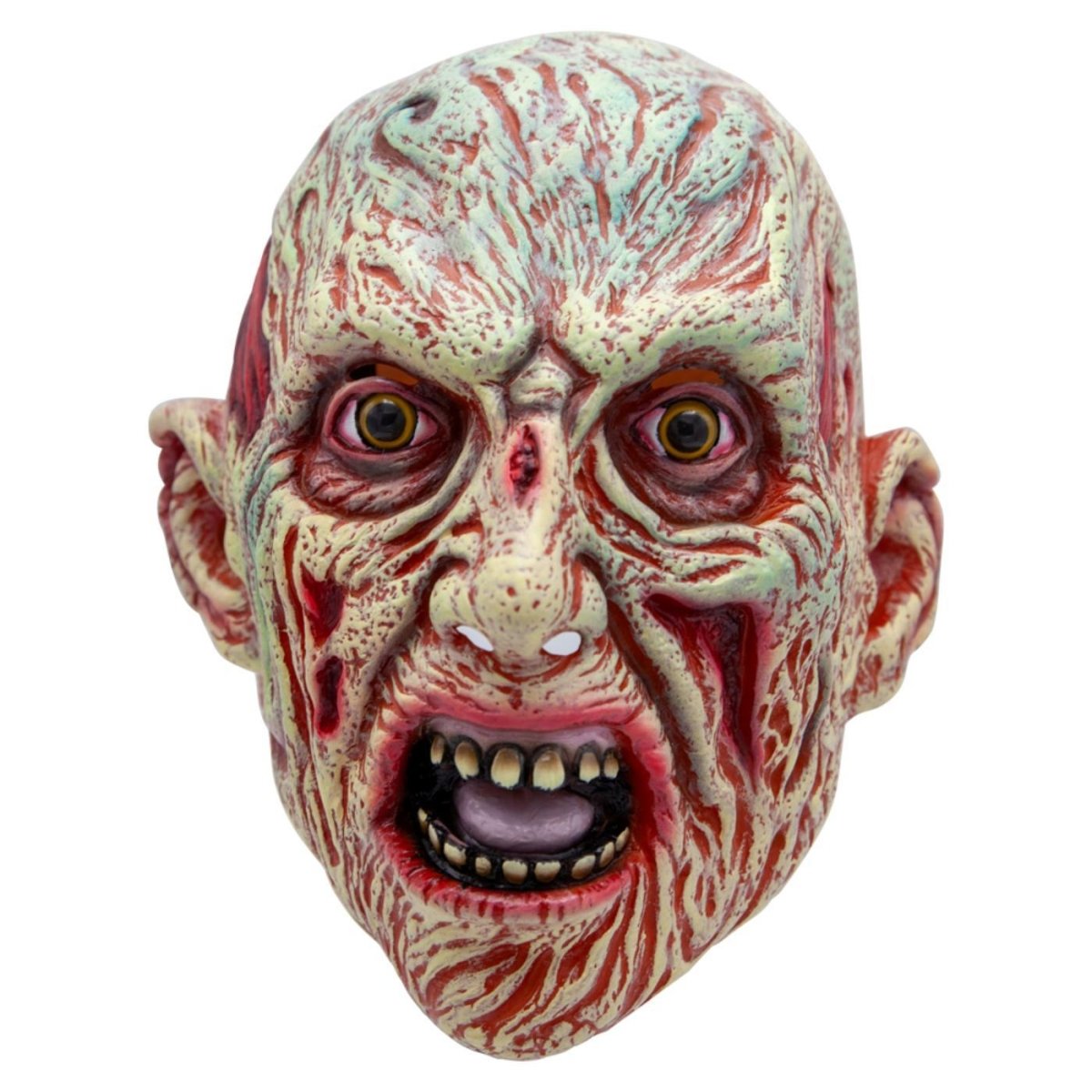 Wicked Costumes Ltd - Burned Man Mask - Adult - Fancy Dress Central