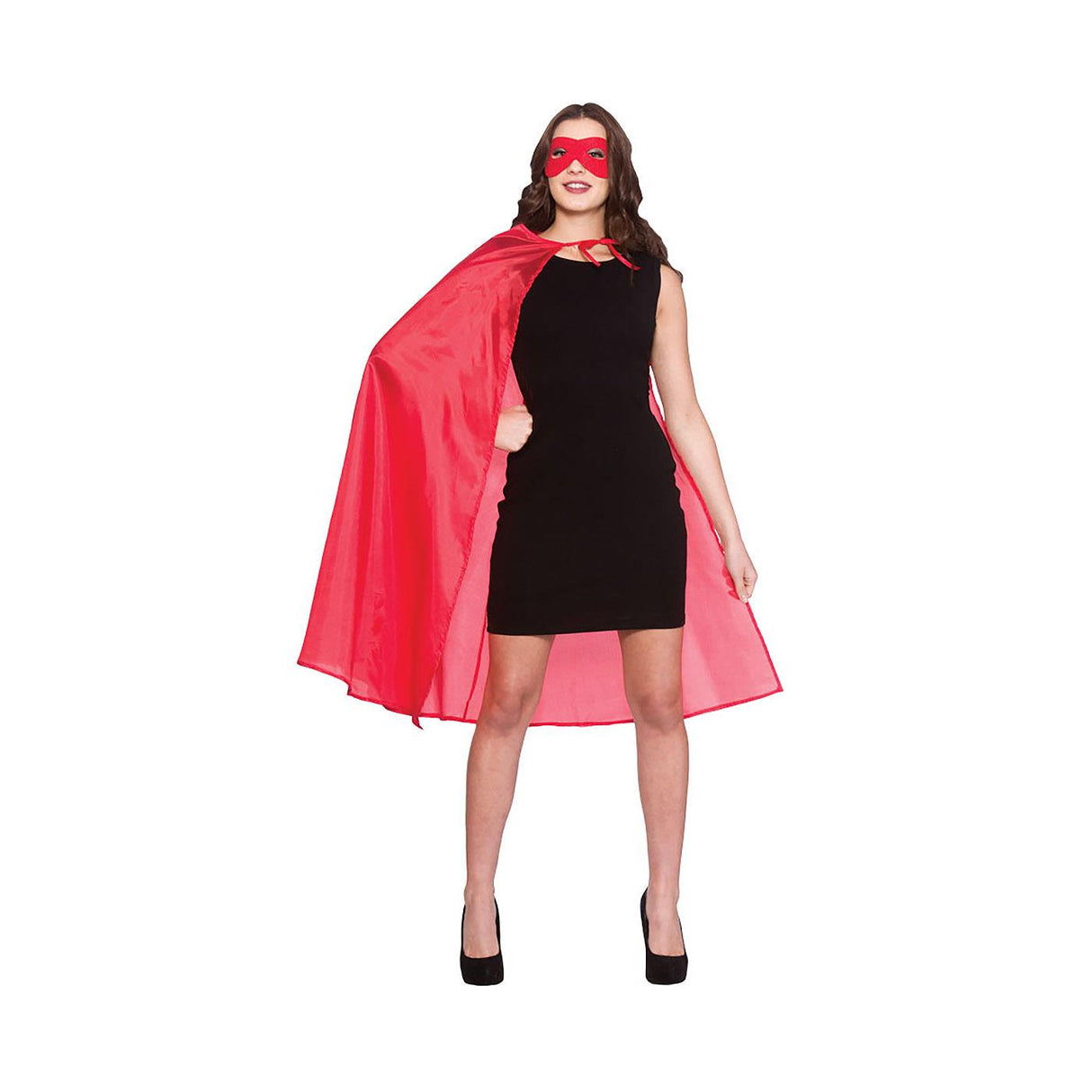Super Hero Cape & Mask - Adult