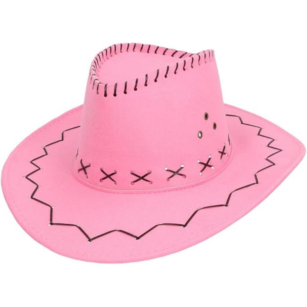 Boland - Pink Savanne Cowboy Hat - Adult - Fancy Dress Central