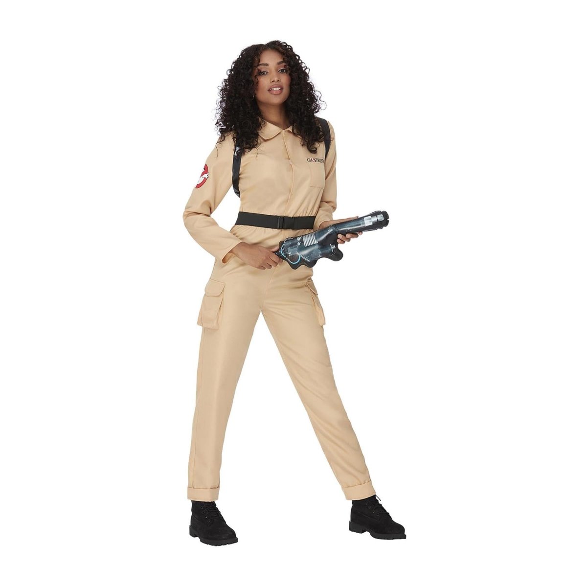 Smiffys - Ghostbusters Boiler Suit Costume - Women - Fancy Dress Central