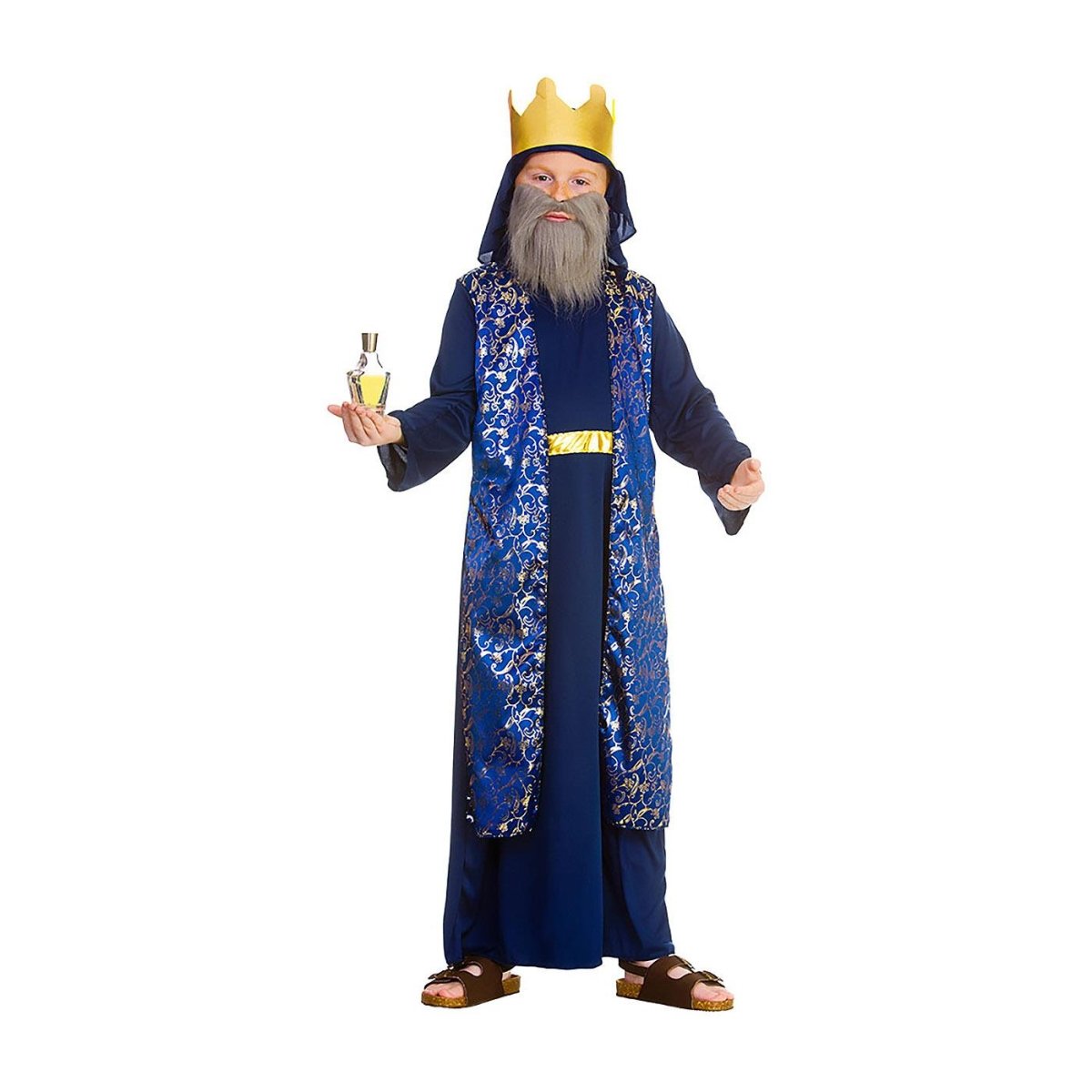 Wicked Costumes - Wise Man Costume (Blue) - Boys - Fancy Dress Central