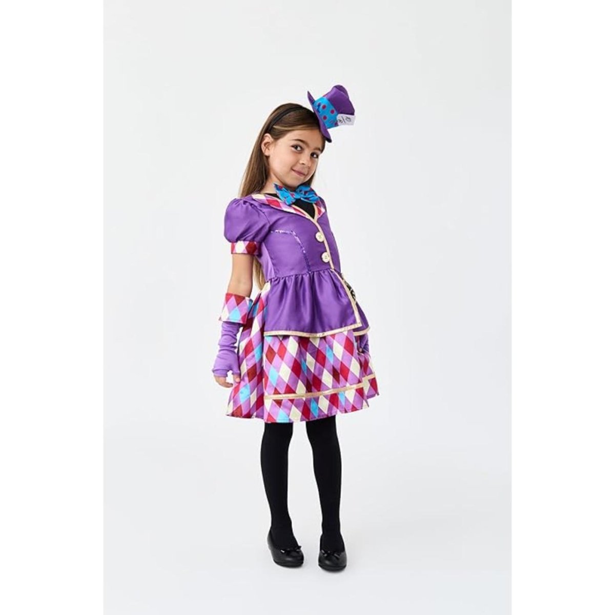 Blues Group - Little Miss Mad Hatter Costume - Girls - Fancy Dress Central