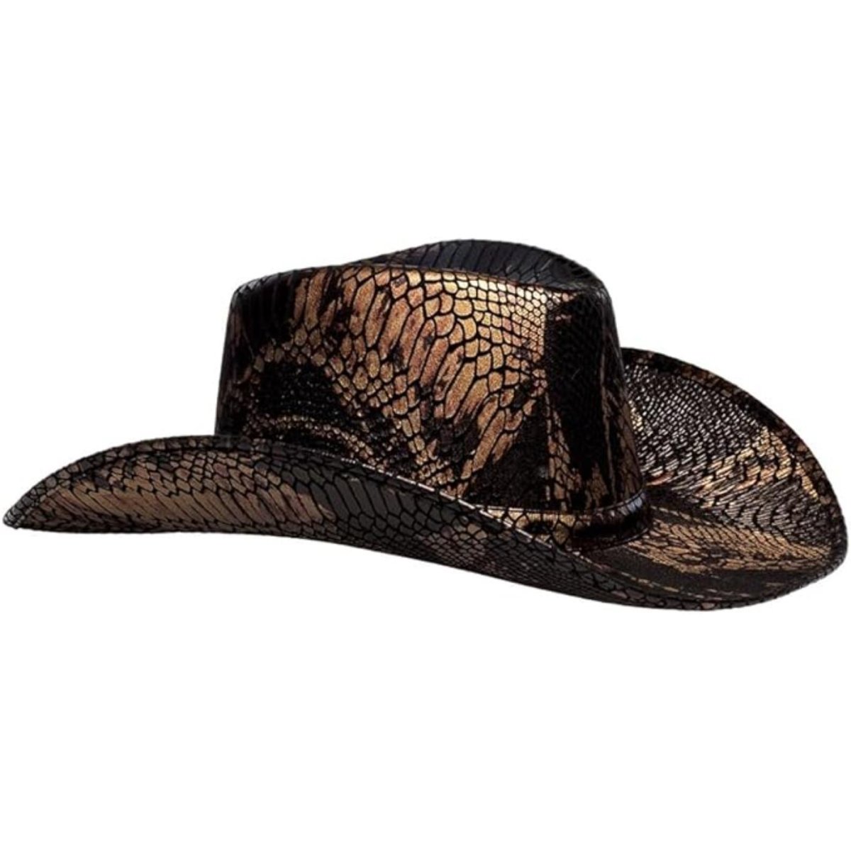 Boland - Cobra Snake Print Cowboy Hat - Adult - Fancy Dress Central