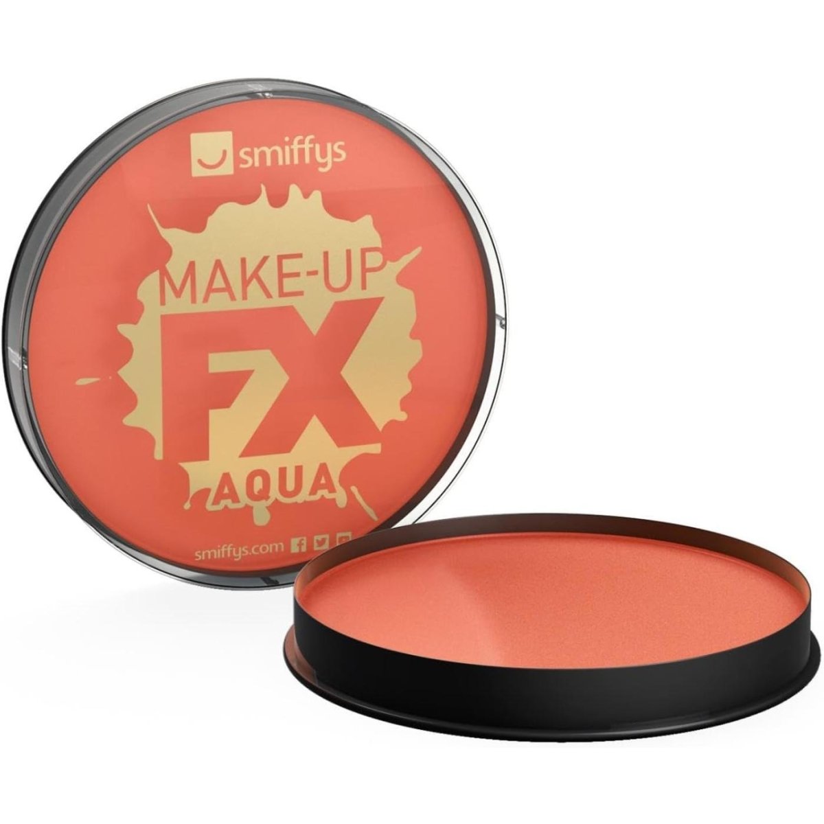 Smiffys - Make - Up FX Face and Body Paint - Orange - Fancy Dress Central