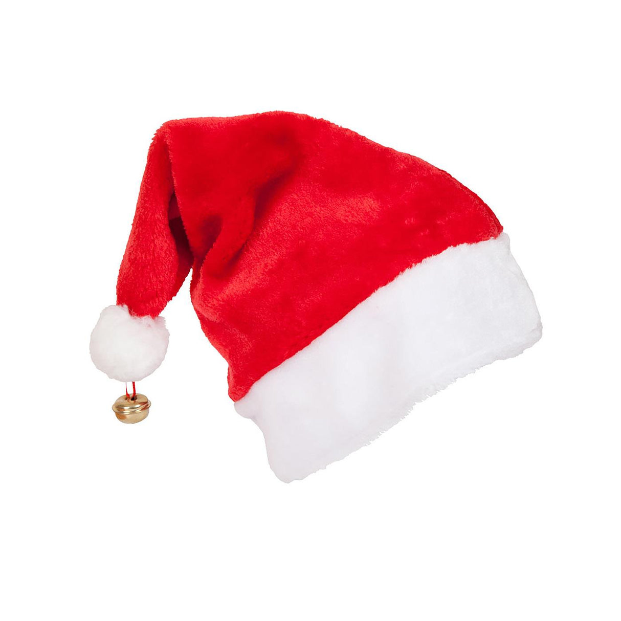 Santa Hat with Bell - Adult