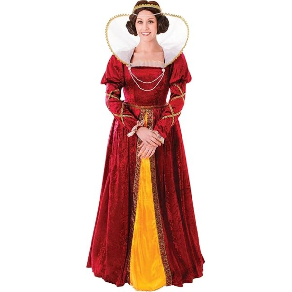 Rubies - Queen Elizabeth Costume - Women - Fancy Dress Central