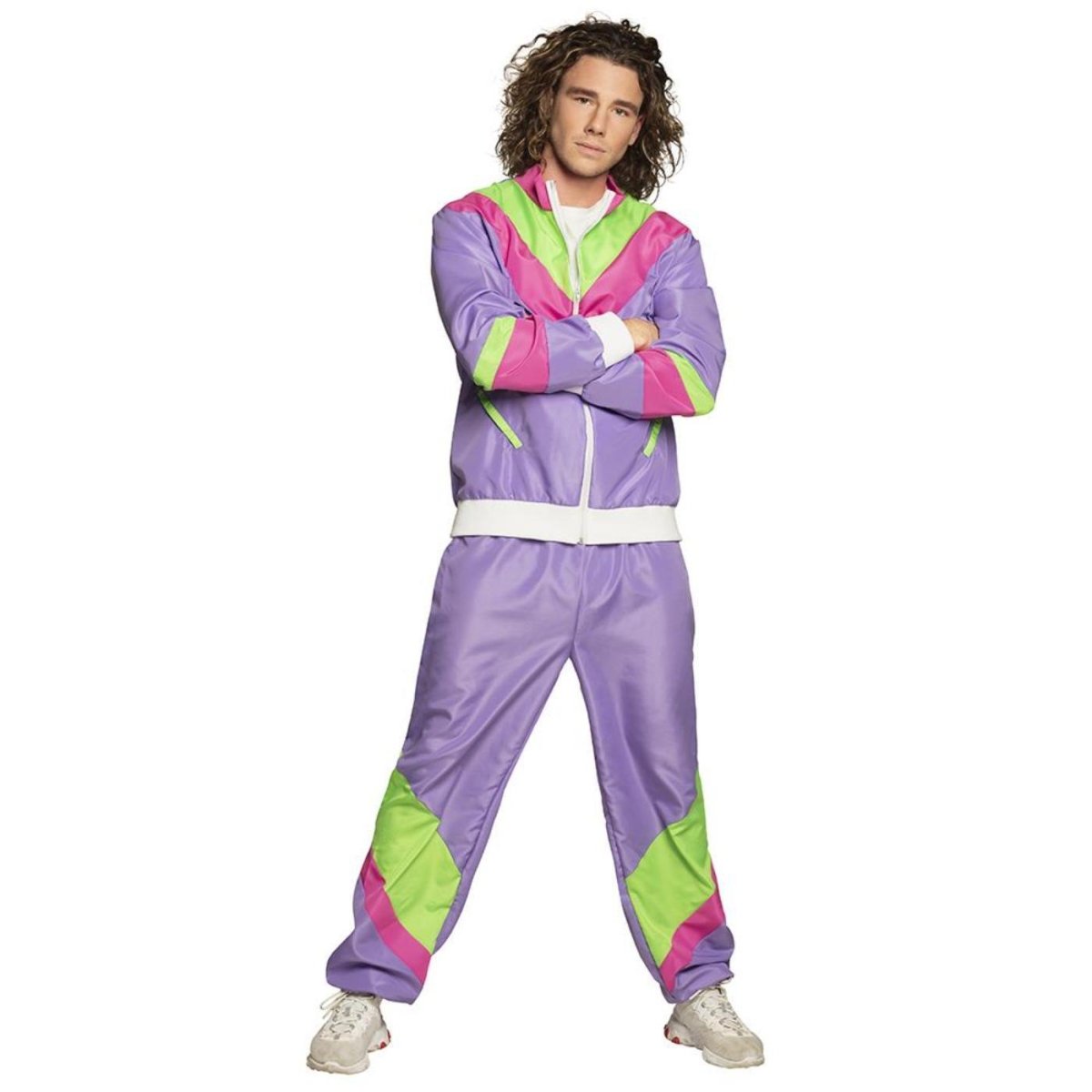 Boland - Retro Dude Shell Suit Costume - Men - Fancy Dress Central