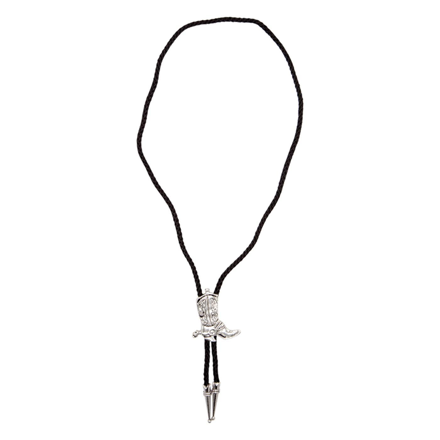 Cowboy Boot Bolo Tie - Adult