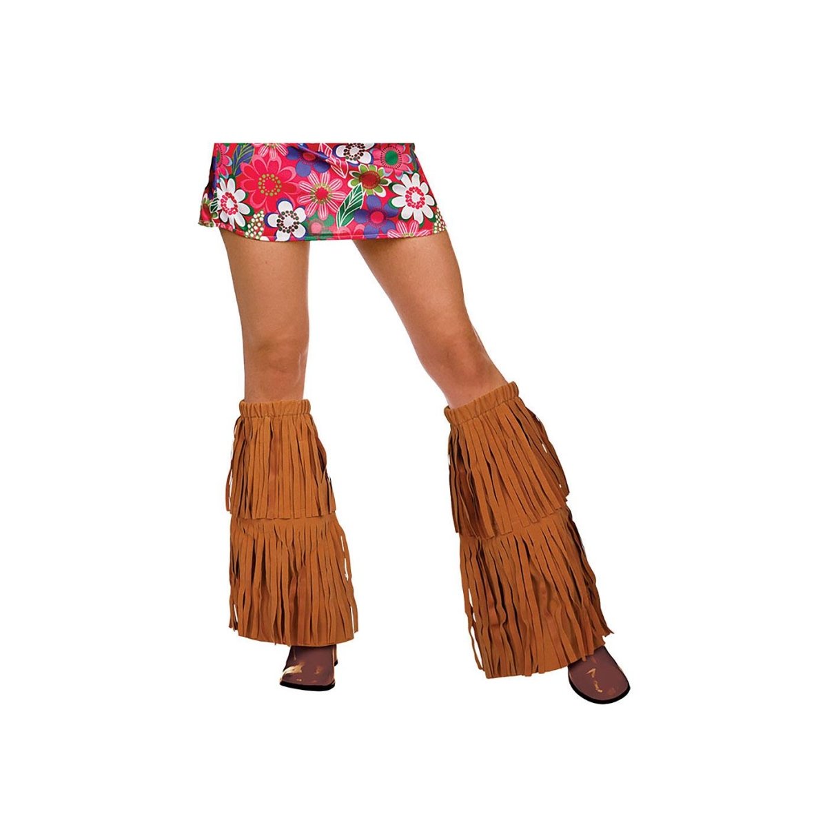 Wicked Costumes Ltd - Hippie Boot Covers - Adult - Fancy Dress Central
