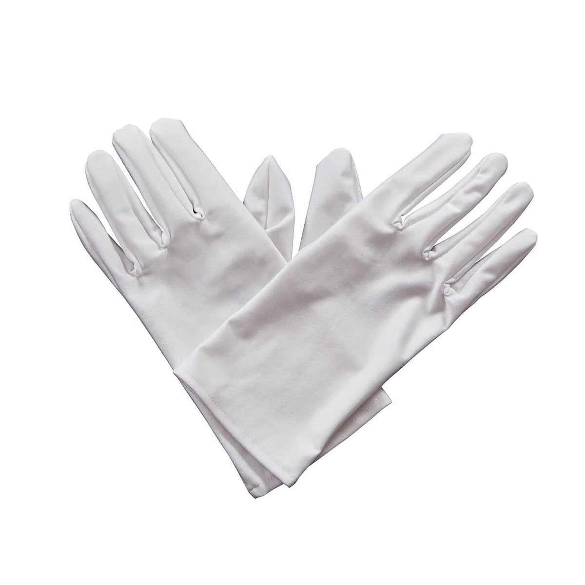 Wicked Costumes Ltd - Gents Gloves (White) - Men - Fancy Dress Central