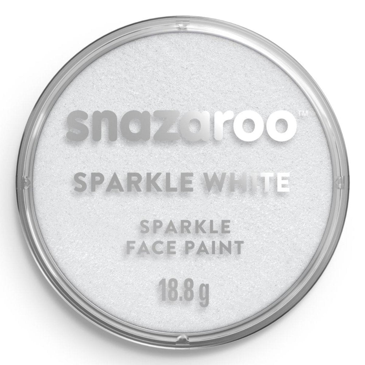 Colart - Sparkle Face Paint (18ml) - White - Fancy Dress Central