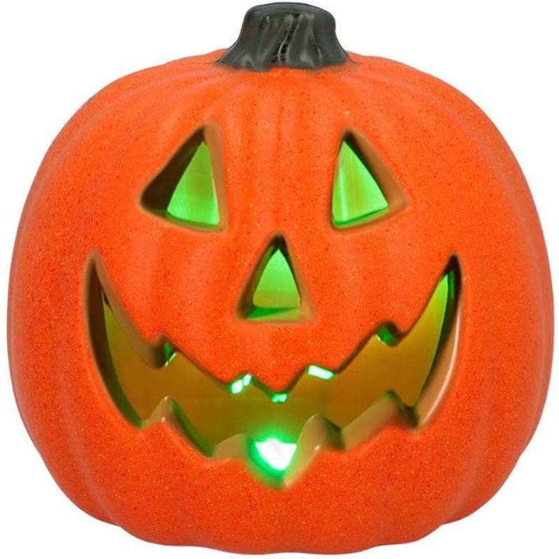 Boland - LED Spooky Pumpkin - Party Decoration - Fancy Dress Central
