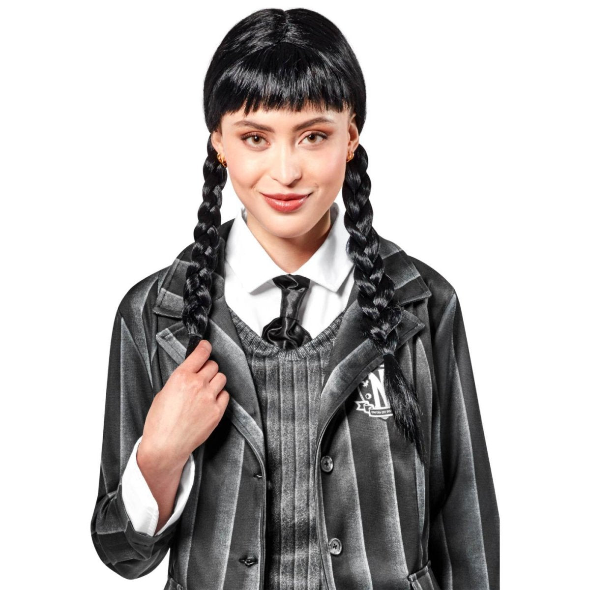 Rubies Masquerade Co. (UK) Ltd - Wednesday Addams Wig - Women - Fancy Dress Central
