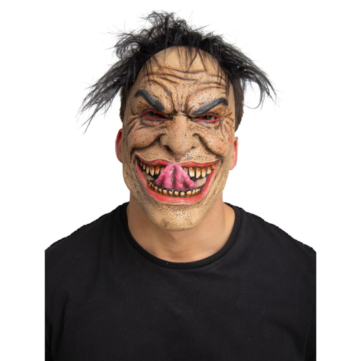 Wicked Costumes Ltd - Smiling Freak Mask - Adult - Fancy Dress Central