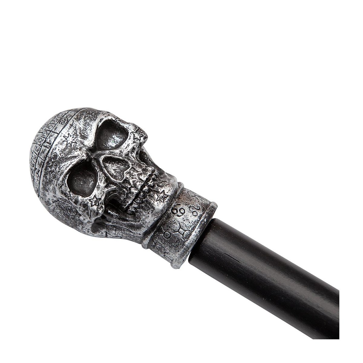 Wicked Costumes Ltd - Cane with Skull Top (88cm) - Adult - Fancy Dress Central