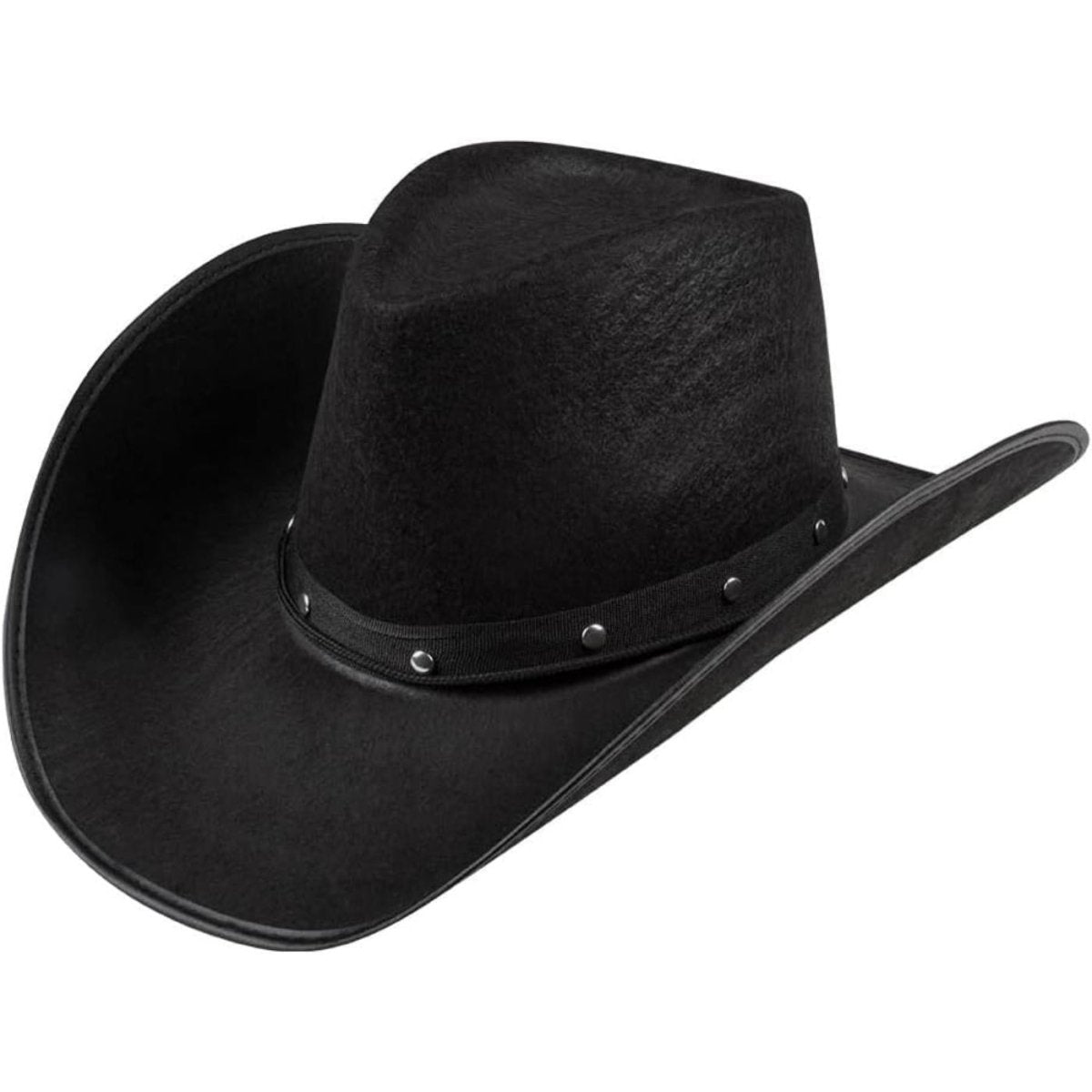 Boland - Wichita Cowboy Hat (Black) - Adult - Fancy Dress Central