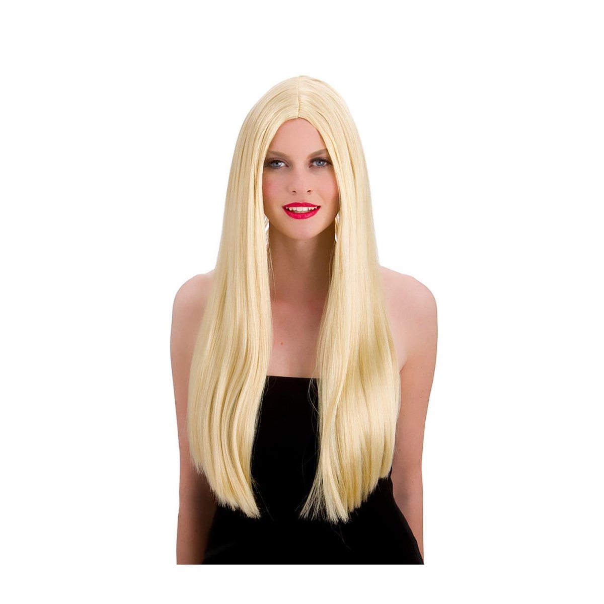 Wicked Costumes Ltd - Classic Long Wig (Blonde) - Adult - Fancy Dress Central