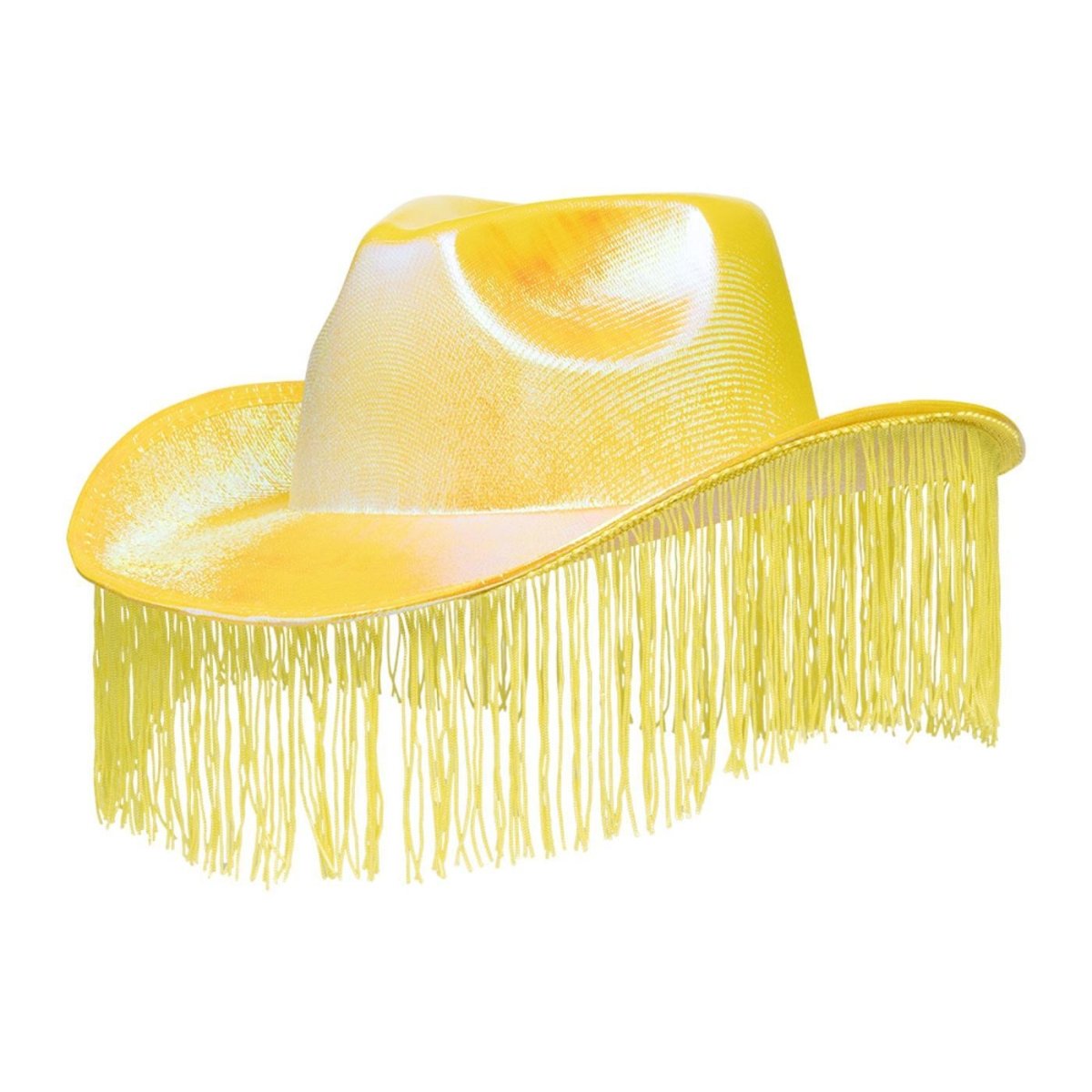 Fancy Dress Central - Fabulous Cowboy Hat (Yellow) - Adult - Fancy Dress Central