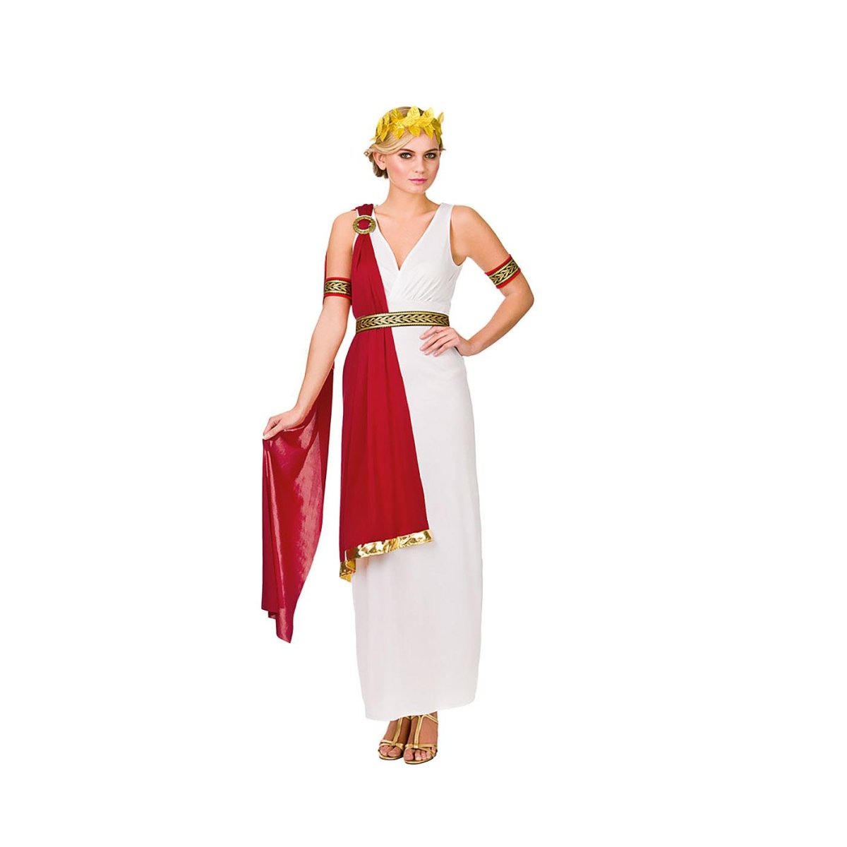 Wicked Costumes - Glamorous Roman Lady Costume - Women - Fancy Dress Central