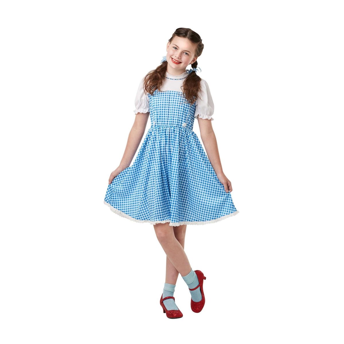Rubies - Dorothy The Wizard of Oz Costume - Girls - Fancy Dress Central