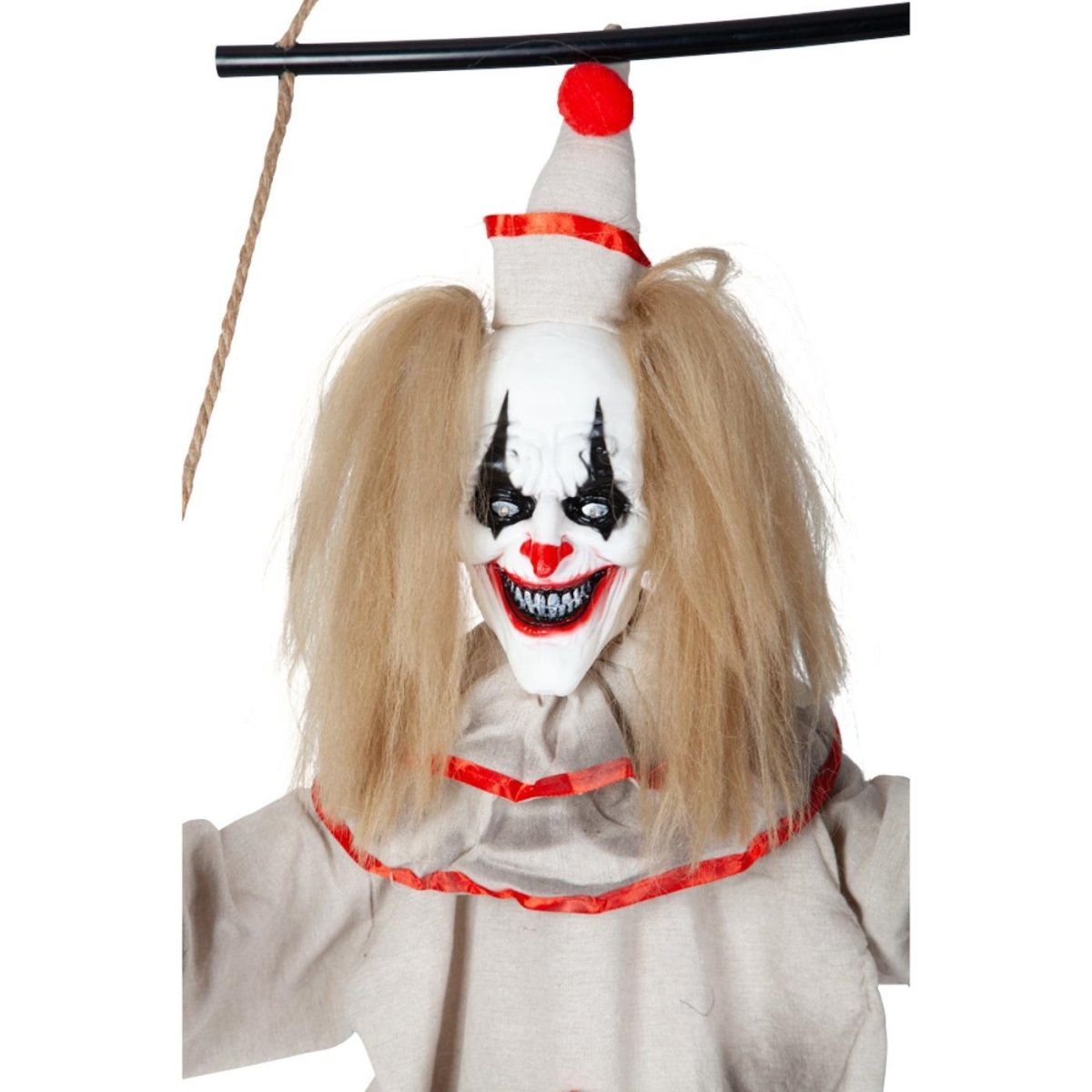 Wicked Costumes Ltd - Freaky Clown on Swing - Party Decoration - Fancy Dress Central