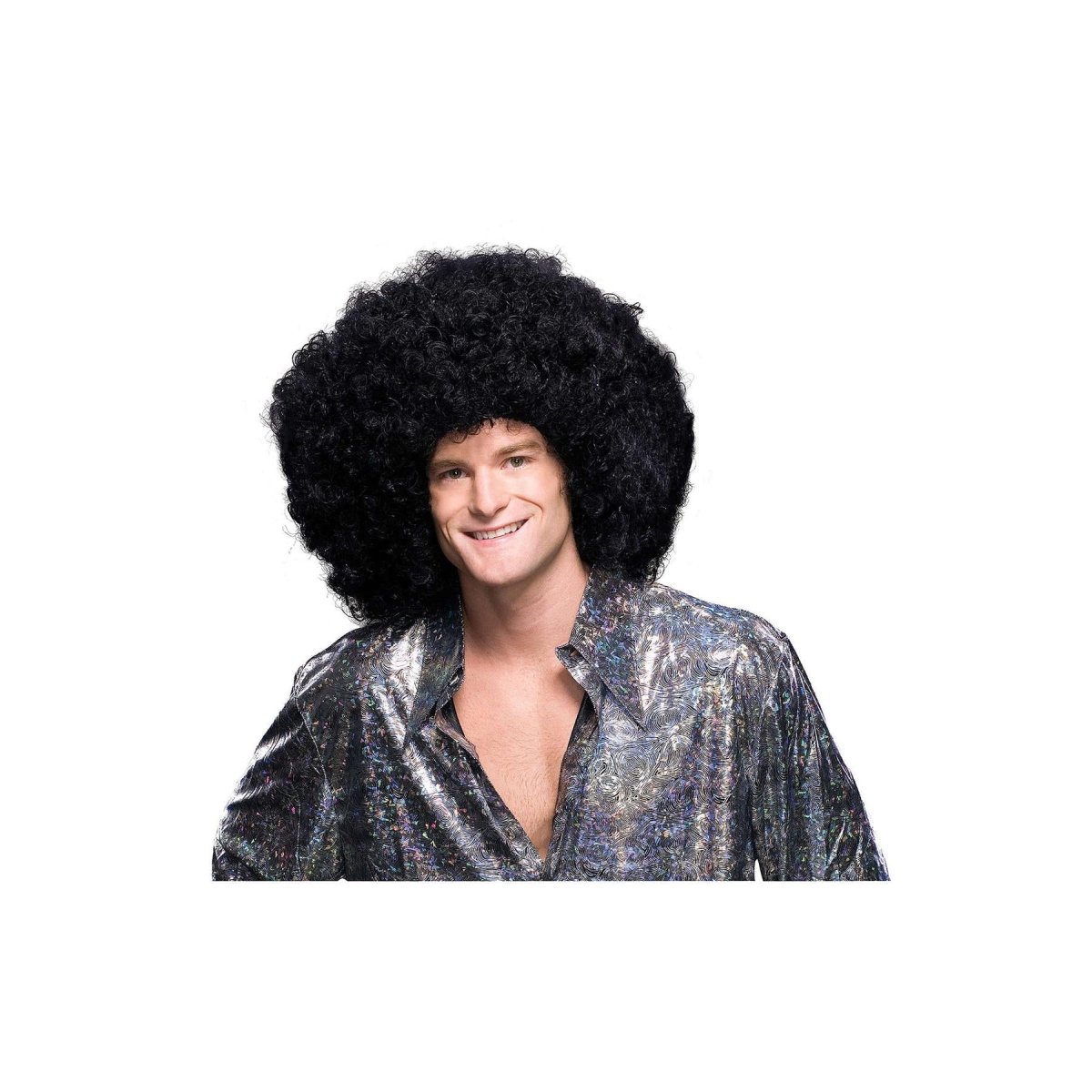 Rubies - Super Afro Wig (Black) - Adult - Fancy Dress Central