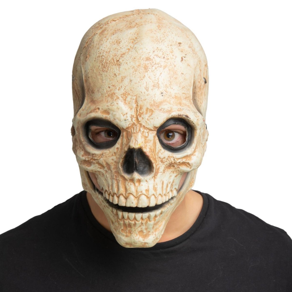 Wicked Costumes Ltd - Moving Mouth Skull Mask - Adult - Fancy Dress Central