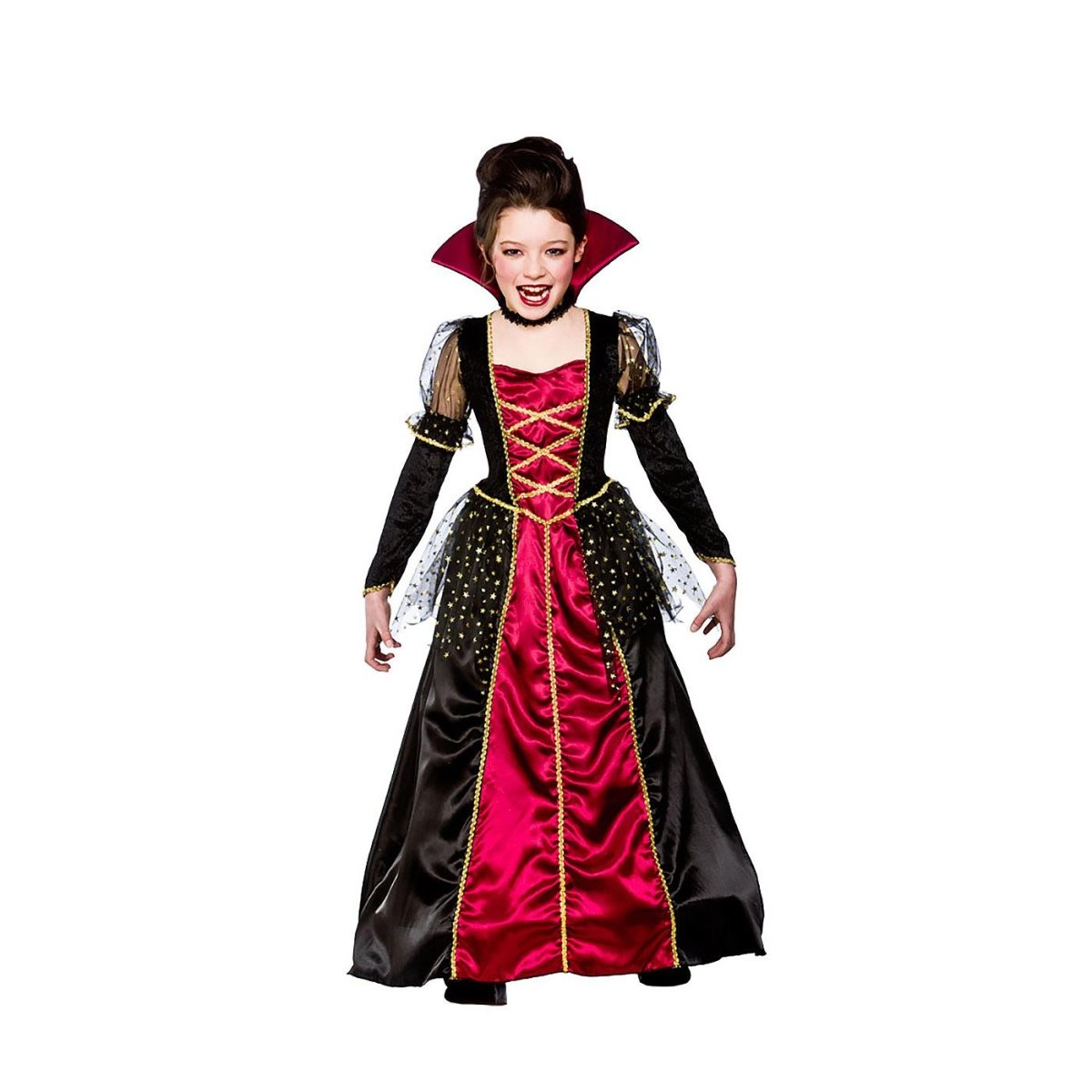 Wicked Costumes - Princess Vampira Costume - Girls - Fancy Dress Central