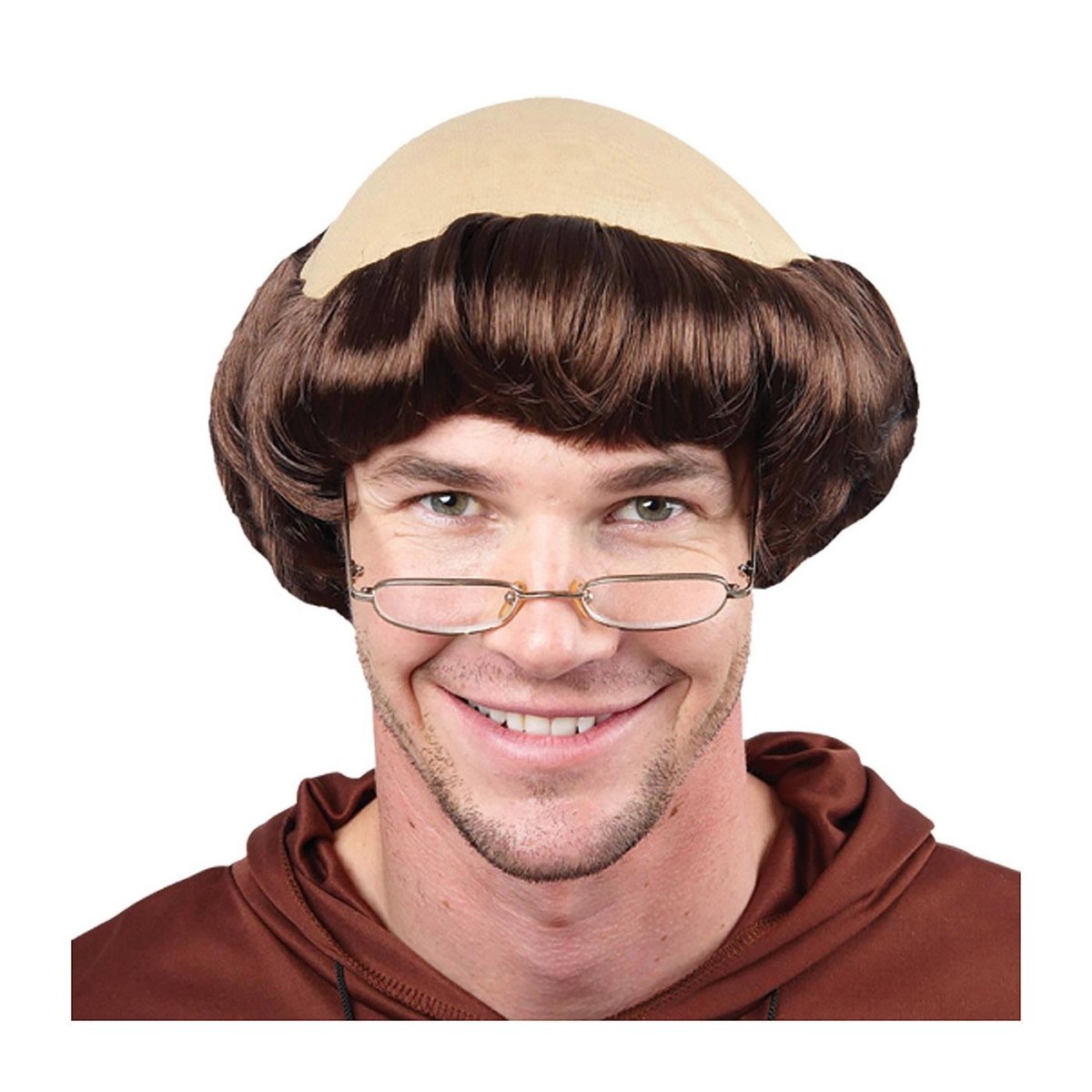 Wicked Costumes Ltd - Merry Monk Wig - Adult - Fancy Dress Central