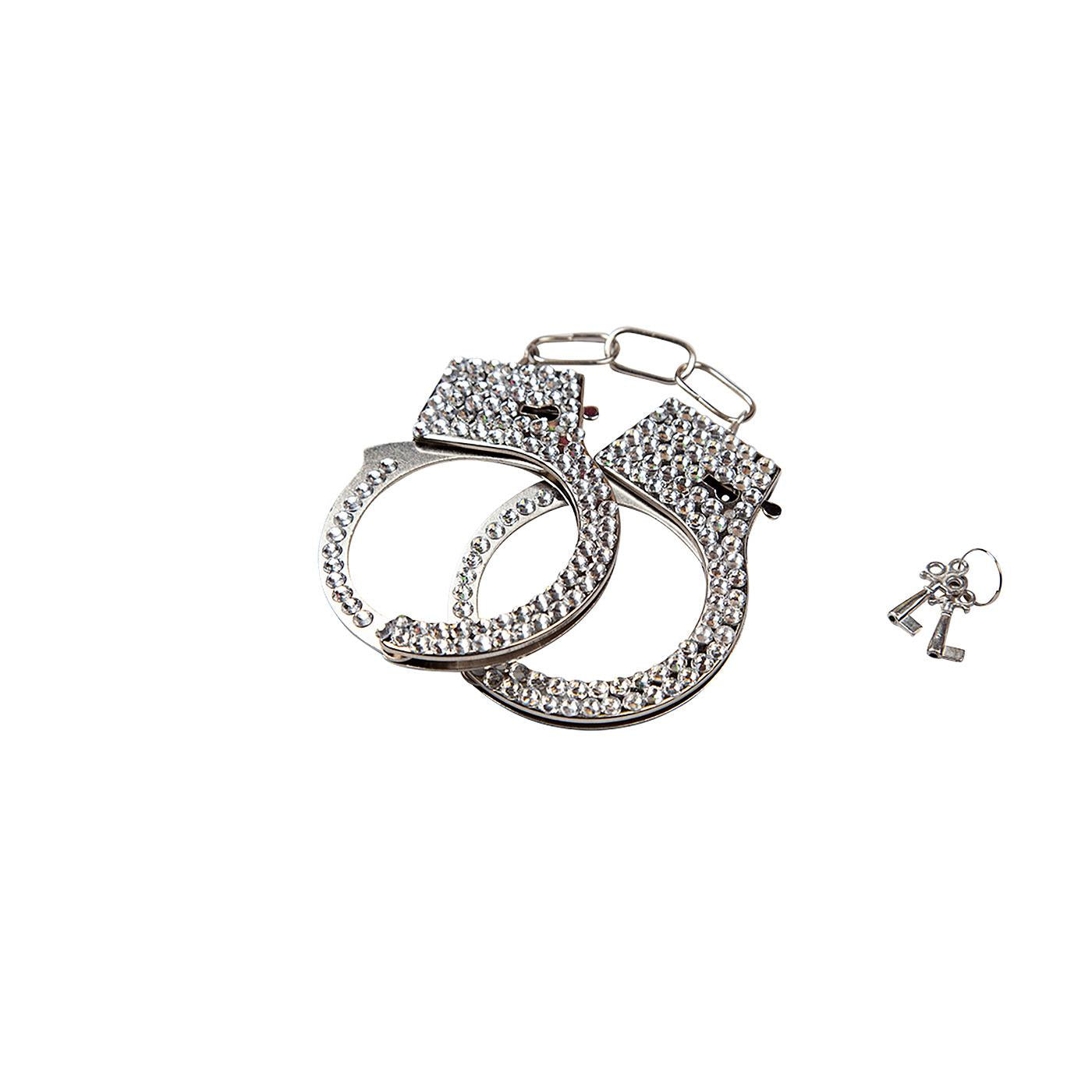 Wicked Costumes - Rhinestone Handcuffs Costume Prop - Adult