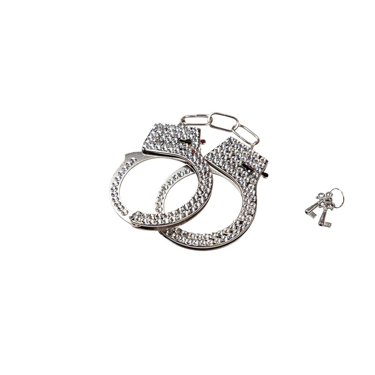 Wicked Costumes Ltd - Rhinestone Handcuffs Costume Prop - Adult - Fancy Dress Central