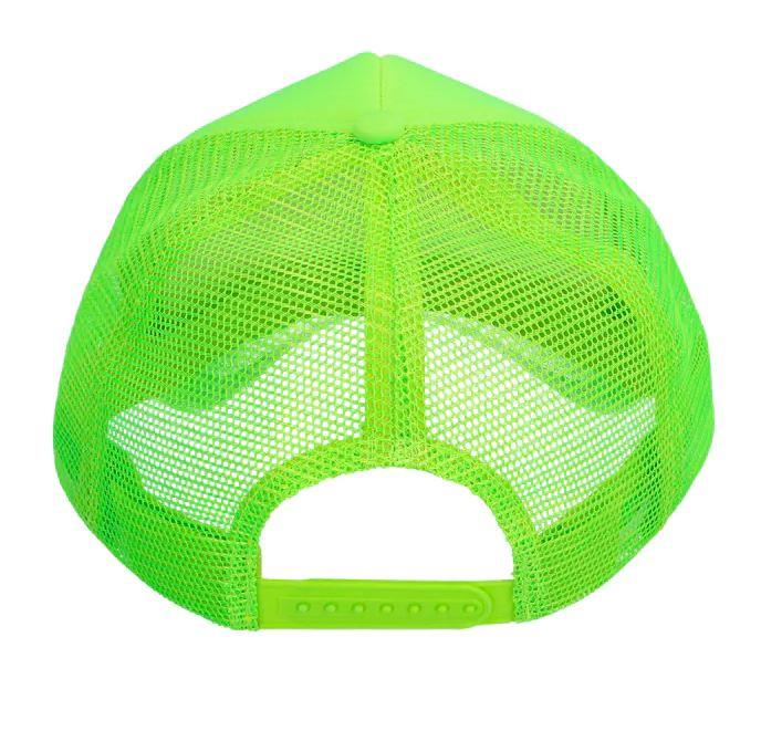 Boland - 90s Neon Cap (Green) - Adult - Fancy Dress Central