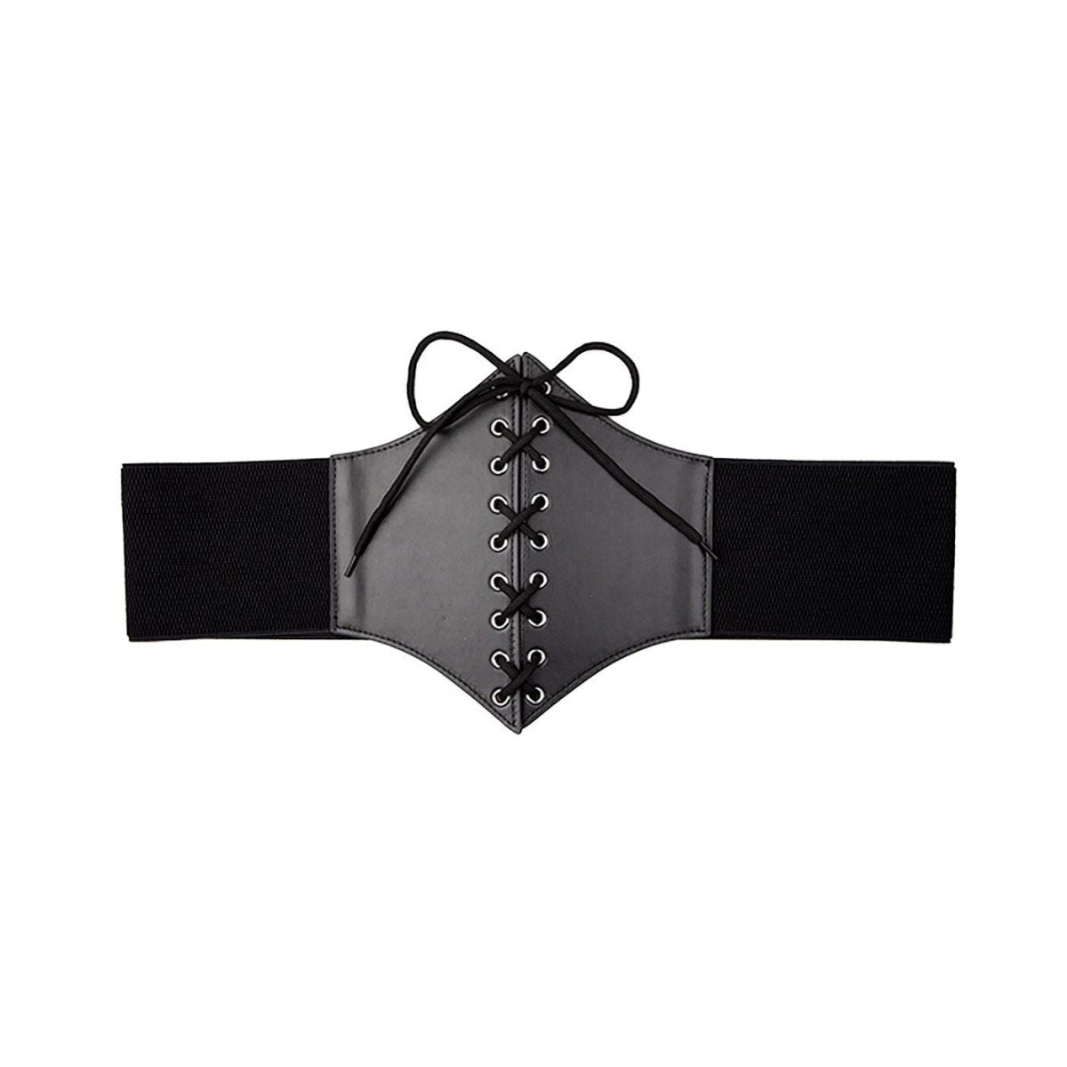 Wicked Costumes Ltd - Gothic Corset Belt (Black) - Women - Fancy Dress Central
