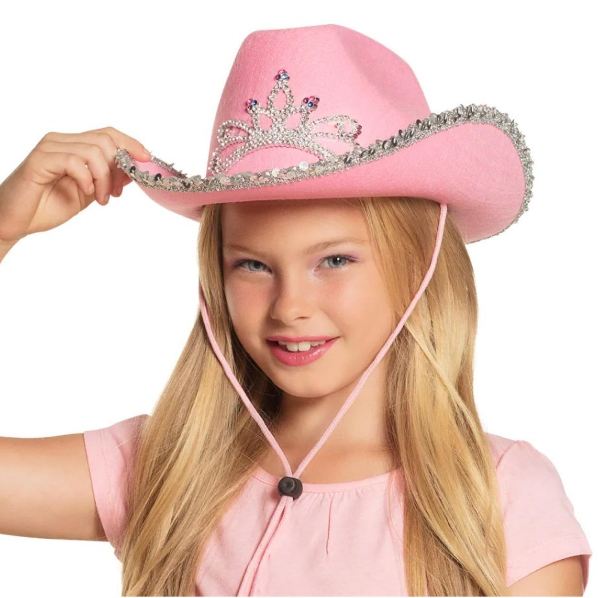 Boland - Glimmer Cowboy Hat - Girls - Fancy Dress Central