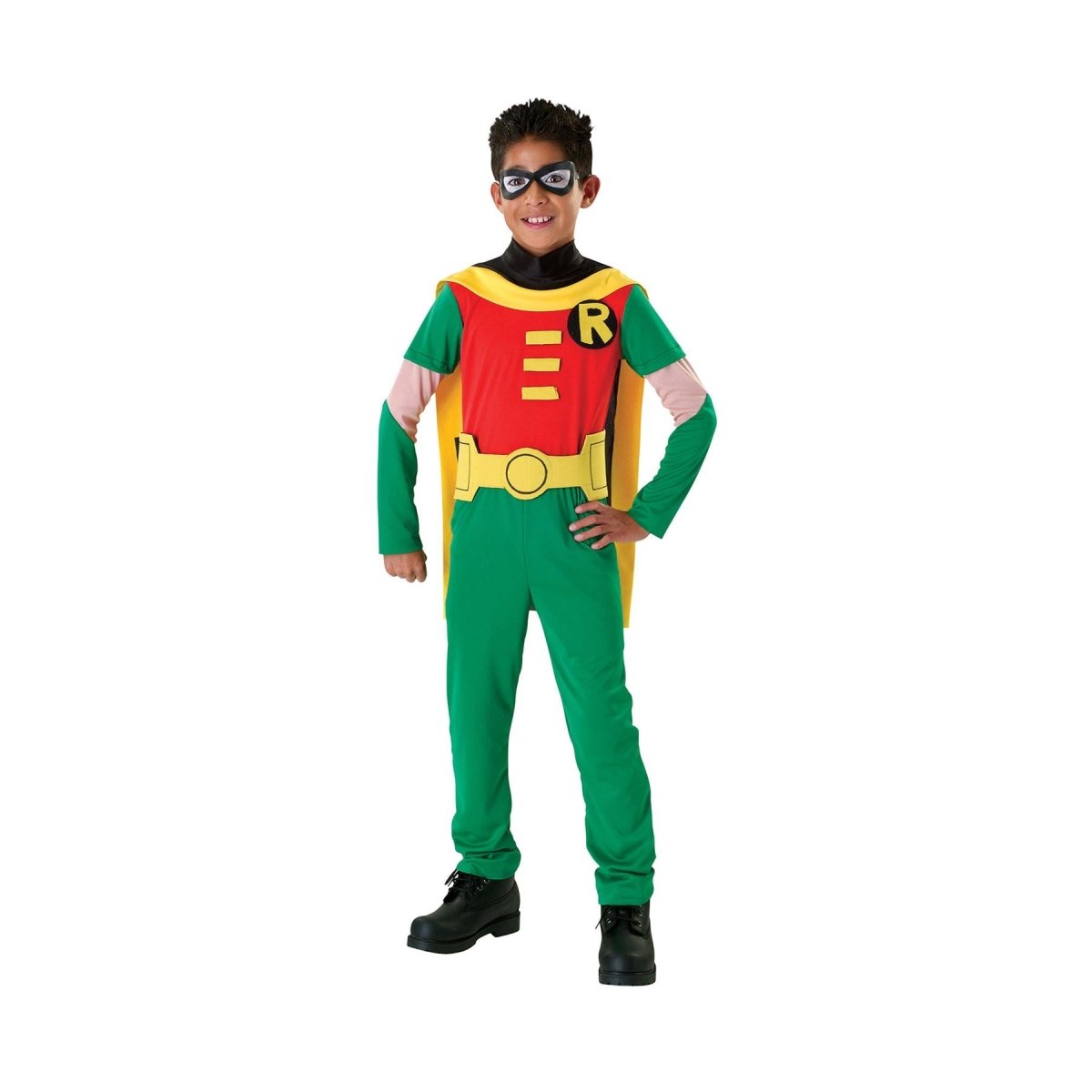 Rubies - Robin Teen Titan Costume - Boys - Fancy Dress Central