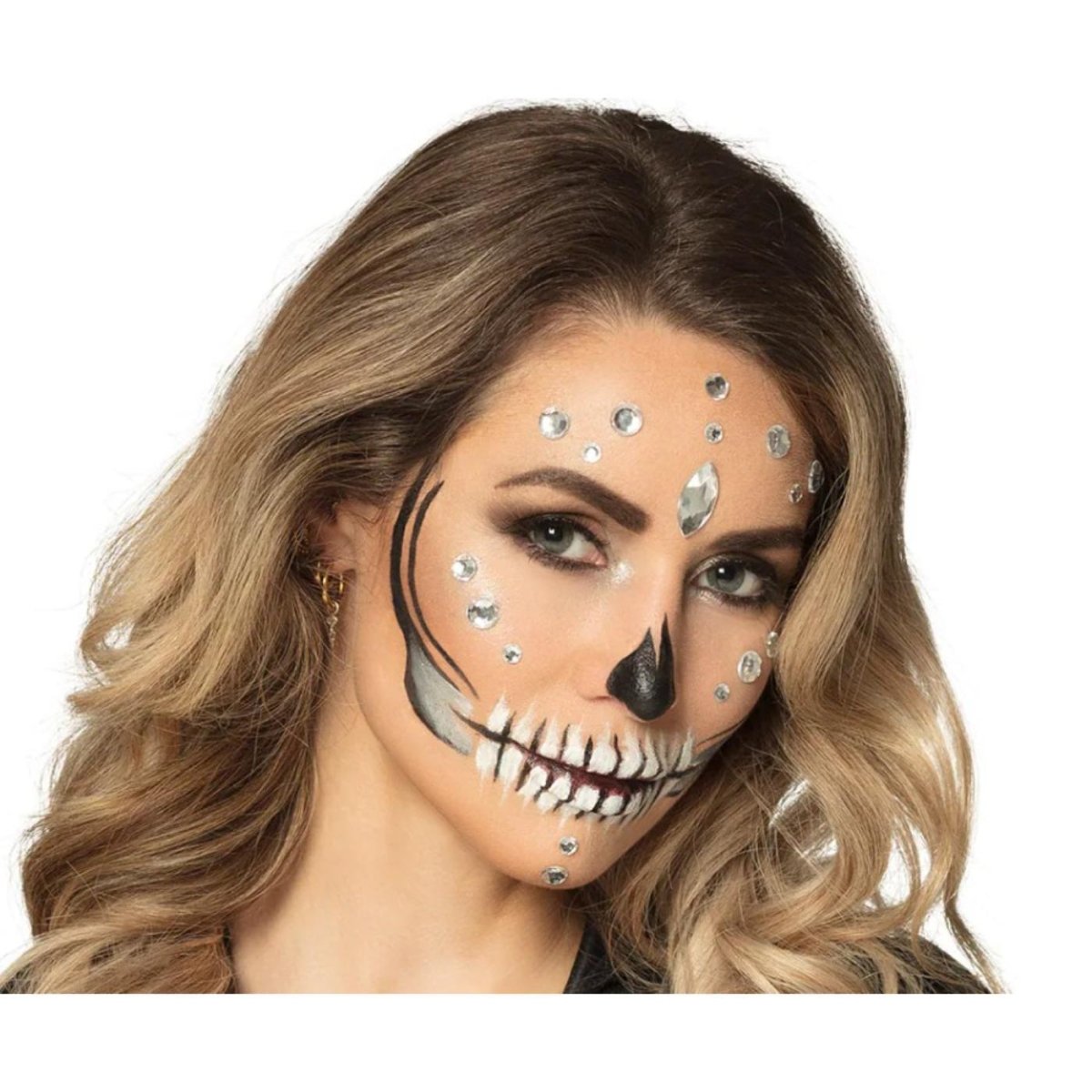 Boland - Make Up Kit - Diamond Skull - Fancy Dress Central