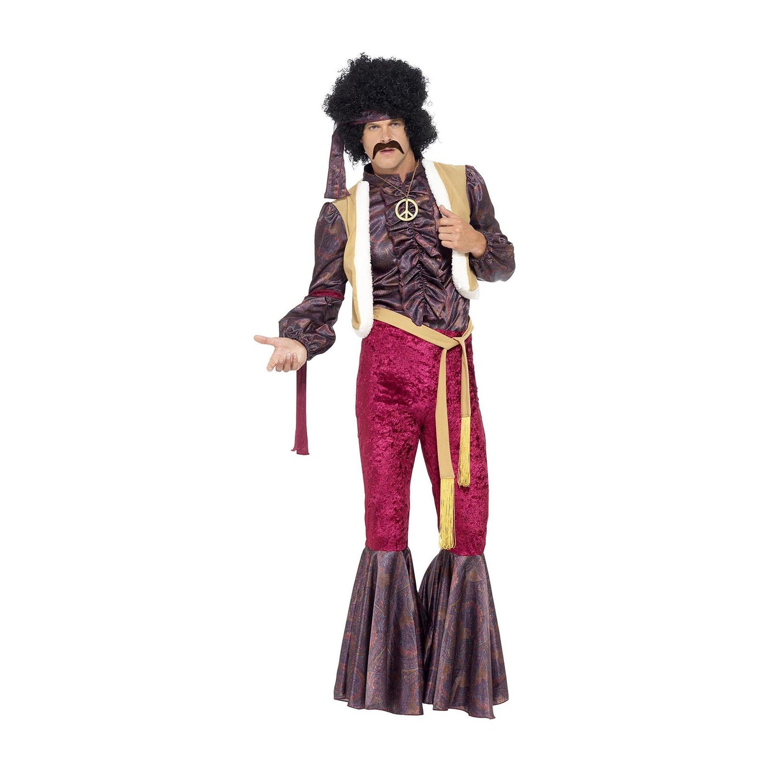 70s Psychedelic Rocker Costume - Men